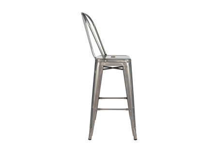 Krzesło barowe TOWER BIG BACK 66 (Paris) metal 2
