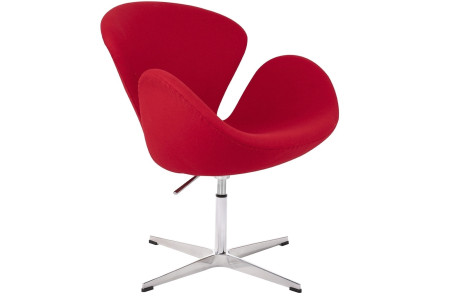Fotel SWAN PREMIUM regulowany czerwony 2